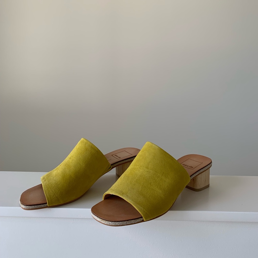 Dolce Vita Kaira Suede Leather Mules